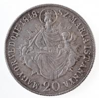 1848KB 20kr Ag "V. Ferdinánd" T:1-
Hungary 1848KB 20 Kreuzer Ag "Ferdinand V" C...