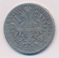 Ausztria 1878. 1Fl Ag "Ferenc József" T:2-,3  
Austria 1878. 1 Florin Ag "Franz Jose...