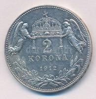 1912KB 2K Ag "Ferenc József" T:1- 
Adamo K6