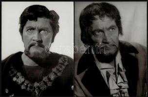 cca 1988 Simándy József Kossuth-díjas operaénekes (1916-1997), 5 db vintage fotó, 24x18 cm