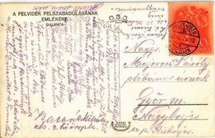 1938 Galánta, Galanta; bevonulás, katonák a Centrál Központi étterem és kávéház előtt  / entry of th...