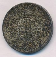 1936. 2P Ag "Liszt Ferenc" T:2 patina 
Adamo P7.3