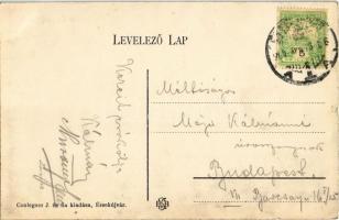 1910 Érsekújvár, Nové Zámky; Piac tér. Conlegner J. és fia kiadása / market square