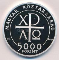 2009. 5000Ft Ag "Kálvin János" tanúsítvánnyal T:PP Adamo EM226