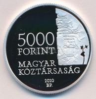 2010. 5000Ft Ag "Kosztolányi Dezső" tanúsítvánnyal T:PP Adamo EM227