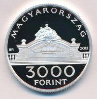 2012. 3000Ft Ag "Popovics Sándor"  tanúsítvánnyal T:PP