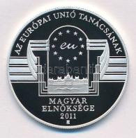 2011. 3000Ft Ag "Az Európai Unió Tanácsának magyar elnöksége" tanúsítvánnyal T:PP