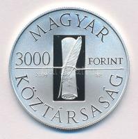2009. 3000Ft Ag "Kazinczy Ferenc" tanúsítvánnyal T:PP Adamo EM224