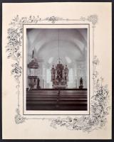 cca 1866 Steegmüller fényirda - Szombathely feliratú, vintage fénykép, 16x12 cm, díszes karton 27x22...