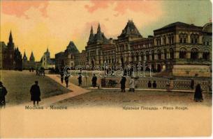 Moscow, Moskau, Moscou; Place Rouge / Red Square. Knackstedt & Näther 31.