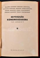 1927-1949 Élelmezési Munkások Országos Szövetségének alapszabályzata, szabályzata, és ügykezelési sz...