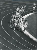 cca 1980 Gebhardt György (1910-1993): Sírjelek I-II., feliratozott vintage fotóművészeti alkotások, ...