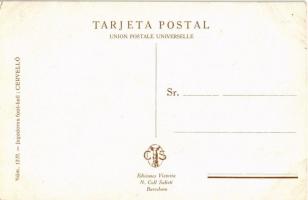 Plongeon sin efecto. Jugadores foot-ball / Diving without effect. Football match. Victoria N. Coll S...