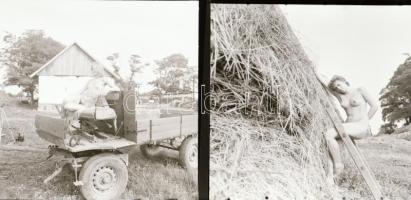 Természetes szépségek, természeti környezetben, szolidan erotikus felvételek az 1980-es évekből, 7 d...