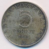 1948. 5Ft Ag "Petőfi" T:2 patina
Adamo EM1