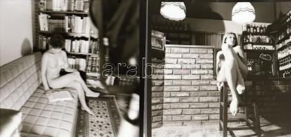 Álomszép emlékek között, szolidan erotikus felvételek az 1970-es évekből, 6 db vintage negatív + 1 d...