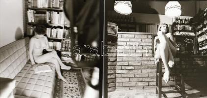 Álomszép emlékek között, szolidan erotikus felvételek az 1970-es évekből, 6 db vintage negatív + 1 d...