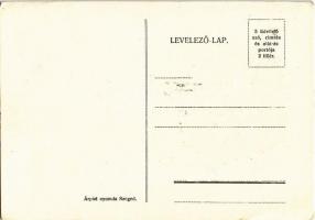 Boldog magyar karácsonyt! / Hungarian irredenta Christmas greeting art postcard s: Bozó (15,3 cm x 1...