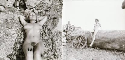 Femina domina, szolidan erotikus felvételek az 1970-es évekből, 7 db vintage negatív + 1 db mai nagy...