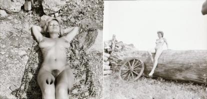 Femina domina, szolidan erotikus felvételek az 1970-es évekből, 7 db vintage negatív + 1 db mai nagy...