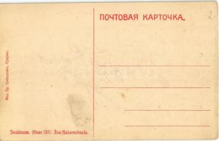 Sukhumi, Sokhumi; Hiver 1911. Rue Nabereshnaia / Naberezhnaya ul / street view in the winter of 1911...