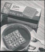 1974 Divatáru Nagykereskedelmi Vállalat szokatlan árukínálata, reklámfotó a Lektorátus pecsétjével, ...