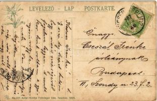 1907 Szulyóváralja, Súlov-Hradná; Vág-völgye, Szulyói hegység Rajecfürdő mellett, Sziklarész. Feitzi...