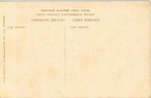 Liepaja, Liepoja, Libau; Kurgauzskiy prospekt / Kurhausprospect / Hospital avenue, street view with ...