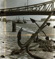 cca 1960 A budai várban és a Duna parton készült művészfelvételek, 11 db vintage negatív, 6x6 cm