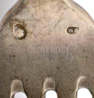 Ezüst (Ag.) villa készlet ( 6db), jelzett, h: 18 cm (6×), nettó:287 g