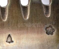 Ezüst (Ag.) villa készlet ( 6db), jelzett, h: 18 cm (6×), nettó:287 g