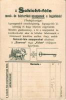 1905 Cegléd, Városháza, takarékpénztár, bazár,  evangélikus és református templom. Címeres floral üd...
