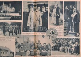1930-1938 Képes Pesti Hírlap kb. 40 száma, benne rengeteg érdekes korabeli fotóval, változó állapotb...