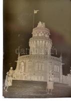 cca 1920-as, 1930-as évek Budapestje, 21 db üveglemez negatív, 4,5x6 cm