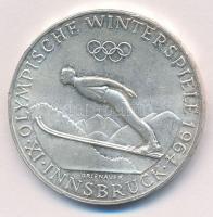 Ausztria 1964. 50Sch Ag IX. Téli Olimpia Innsbruck T:1- Austria 1964. 50 Schilling Ag Winter Olympics Insbruck C:AU Krause KM#2896