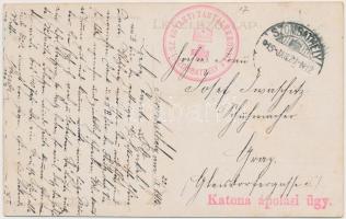 1915 Szombathely, Congr. Izraelita templom belső, zsinagóga belső / synagogue interior + "1. sz...