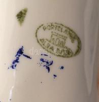 Alba Iulia porcelán szarvas figura. Jelzett, hibátlan m: 16 cm