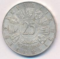 Ausztria 1961. 25Sch Ag "40 éves Burgenland" T:1-,2 kis ph.
Austria 1961. 25 Schilling Ag...