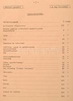 1936 Meinl Gyula Rt. Áruismeret. A cég tulajdona! Szigorúan bizalmas! Kézirat gyanánt!, 1 sztl. lev....