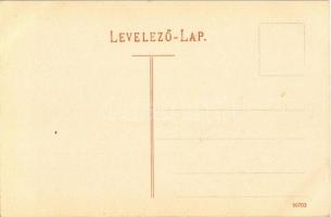 Versec, Vrsac, Werschetz; Andrássy sétány, Verseczi Kaszinó, "J.S." monogramm a tetőcserep...
