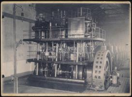 1902 Láng gépgyár fotó 18x12 cm