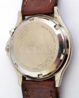 Seiko SQ100 kinetikus óra. Működő jó állapotban, bőr szíjjal