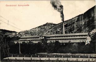 Gurabárza, Barza, Gura-Barza (Kristyor, Criscior); Aranyzúzda. Gedő Manó fényképész felvétele, Brád / gold mine  (EK)