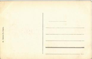 Orsova, MFTR hajóállomás, "Erzsébet királyné" gőz. kerekes személyhajó / port view with Hu...