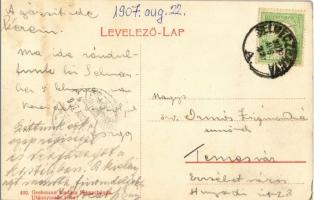 1907 Szentantal, Sväty Anton; Koburg kastély / castle