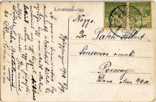1918 Vereskő, Cervená Skala (Királyhegyalja, Sumjácz, Sumiac); Pohorella vasgyár, kolónia / iron wor...