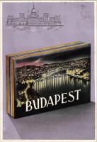 Budapest cigaretta reklámlapja / Hungarian cigarette advertisement