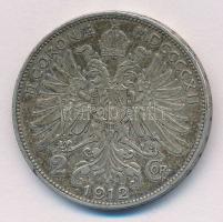 Ausztria 1912. 2K Ag "Ferenc József" T:2 
Austria 1912. 2 Corona Ag "Franz Joseph&qu...