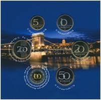 2009. 5Ft-200Ft (6xklf) "Lánchíd" forgalmi sor szettben T:PP Adamo FO43.1