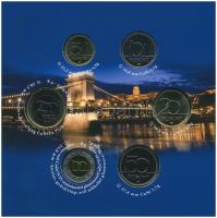 2009. 5Ft-200Ft (6xklf) "Lánchíd" forgalmi sor szettben T:BU Adamo FO43